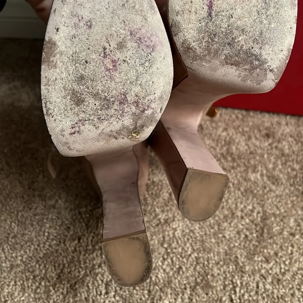 VALENTINO GARAVANI TAN-GO PLATFORM PUMP IN PATENT LEATHER 155 MM Rose color - Picture 9 of 15